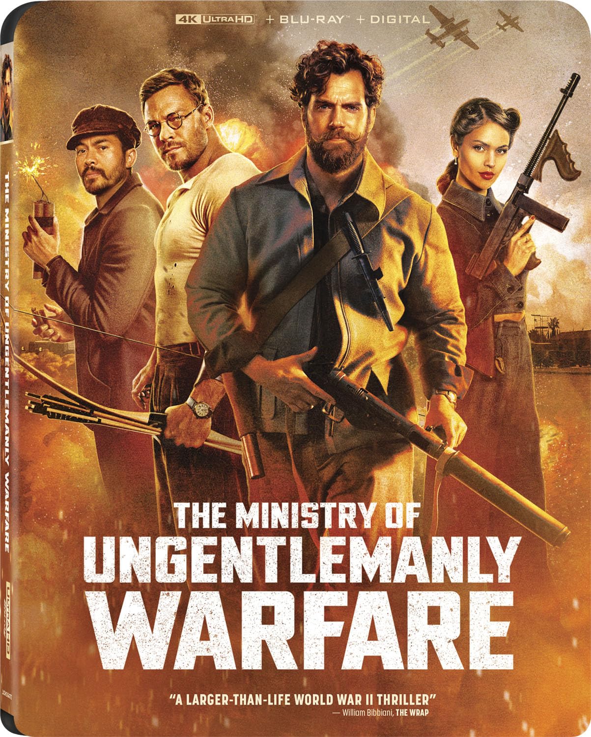The Ministry of Ungentlemanly Warfare 4K + Bluray + Digital