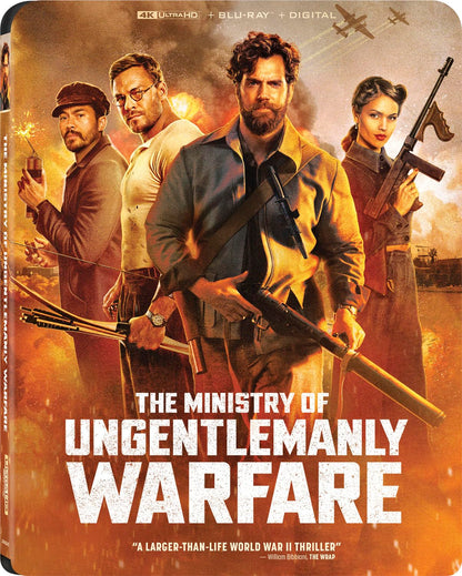 The Ministry of Ungentlemanly Warfare 4K + Bluray + Digital