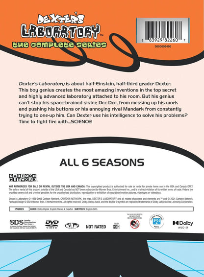 Dexter’s Laboratory: The Complete Series (DVD)