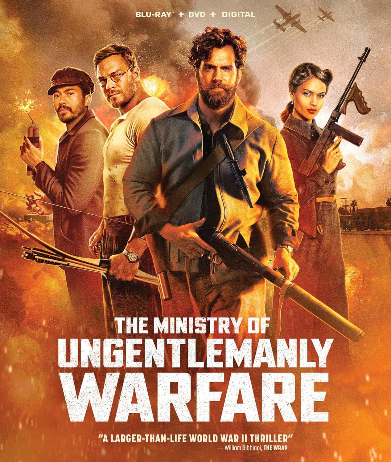 The Ministry of Ungentlemanly Warfare Bluray + DVD + Digital