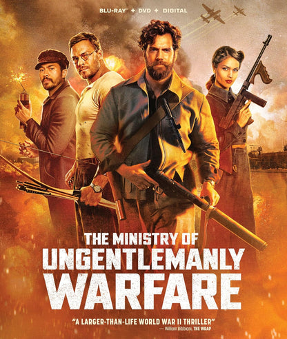 The Ministry of Ungentlemanly Warfare Bluray + DVD + Digital