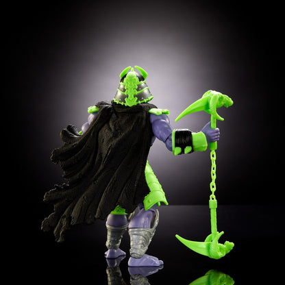 Masters of the Universe MOTU Origins Turtles of Grayskull Skeletor Posable Action Figure Toy, Teenage Mutant Ninja Crossover with Accessories, HTH14