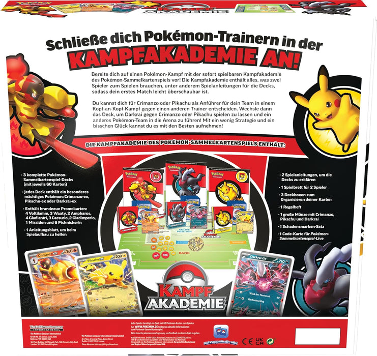 Pokémon - Trading Card Game: Battle Academy (Pikachu-ex, Crimanzo-ex & Darkrai-ex
