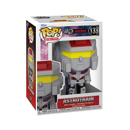 Funko Pop! Retro Toys: Transformers G1- Astrotrain - Transformers Classic - Collectable Vinyl Figure - Gift Idea - Official Merchandise - Toys for Kids & Adults - TV Fans