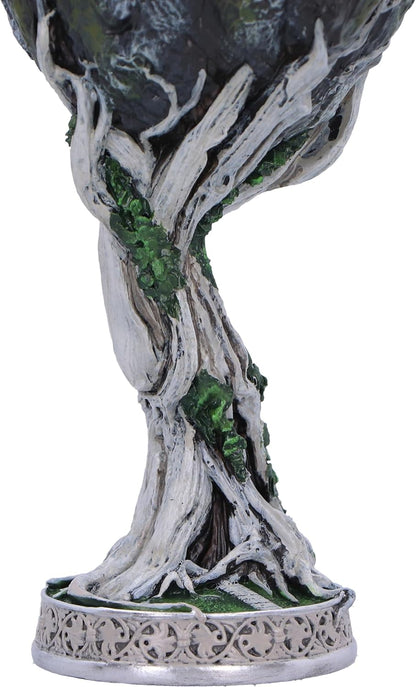 Nemesis Now Lord of the Rings Gondor Goblet 19cm, Resin, Grey, Official Lord of the Rings Merchandise, Gondor Goblet, Lord of the Rings Collectible Cup, Cast in the Finest Resin, Expertly Hand-Painted