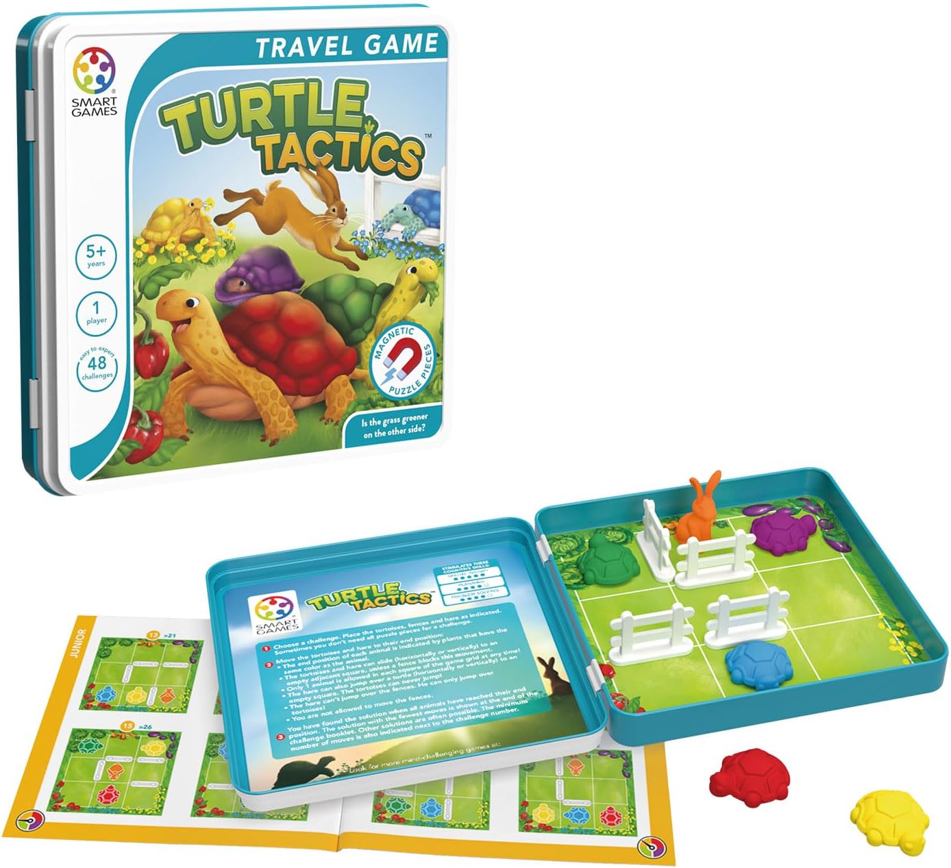SmartGames - Tin Box - Turtle Tactics