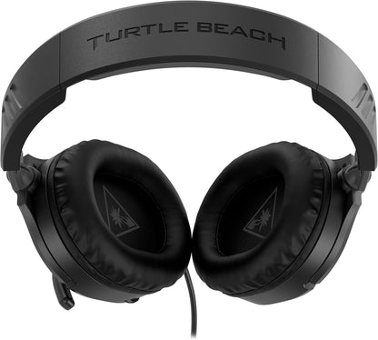 Turtle Beach Recon 70 plattformübergreifendes Gaming-Headset – PC, PS5, PS4, Playstation, Xbox Series X|S, Xbox One, Nintendo Switch, Mobilgeräte mit 3,5 mm - Hochklapp-Mikrofon, 40-mm-Lautsprecher