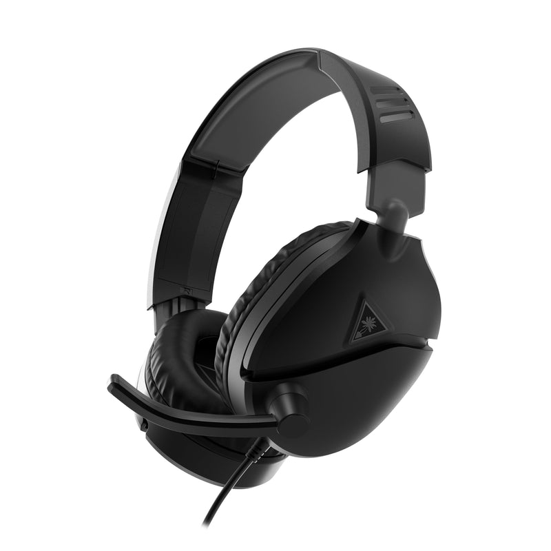 Turtle Beach Recon 70 - Cuffie da gioco multipiattaforma per PC, PS5, PS4, Xbox Series X|S, Xbox One e mobile con connessione cablata da 3,5 mm, microfono flip-to-mute, altoparlanti, Turtle Beach Recon 70 plattformübergreifendes Gaming-Headset – PC, PS5,