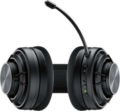 Turtle Beach Atlas Air Wireless Open Back PC Gaming Headset w/ 24-bit High-Fidelity Audio, Broadcast Grade Mic, Floating Earcup, Memory Foam Cushions & Bluetooth for PC, PS5, PS4, Switch & Mobile