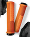 Peaty's Monarch Grips - Mushroom or Knurl/Thick or Thin - Trail Comfort, Durable, Ergonomic Finger Bars, Support Thumb Pad, All Day, All Terrain, Lock on grip MTB Enduro Downhill Ebike Mountain Bike