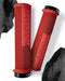 Peaty's Monarch Grips - Mushroom or Knurl/Thick or Thin - Trail Comfort, Durable, Ergonomic Finger Bars, Support Thumb Pad, All Day, All Terrain, Lock on grip MTB Enduro Downhill Ebike Mountain Bike