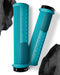 Peaty's Monarch Grips - Mushroom or Knurl/Thick or Thin - Trail Comfort, Durable, Ergonomic Finger Bars, Support Thumb Pad, All Day, All Terrain, Lock on grip MTB Enduro Downhill Ebike Mountain Bike