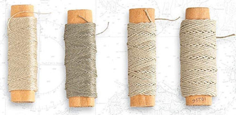 COTTON THREAD BEIGE dia. 0,75 mm (10 m