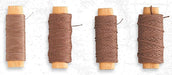 COTTON THREAD -BROWN- dia. 0,25 mm (30 m)