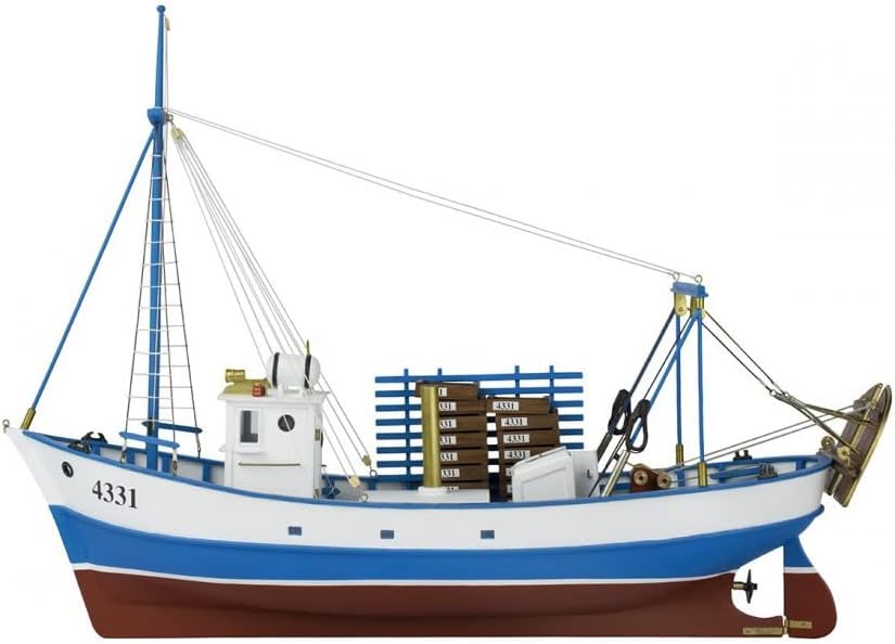Artesania Latina – Wooden Ship Model Kit – Spaniard and Mediterranean Fishing Boat, Trawler Mare Nostrum – Model 20100N, 1:35 Scale – Models to Assemble – Intermediate Level