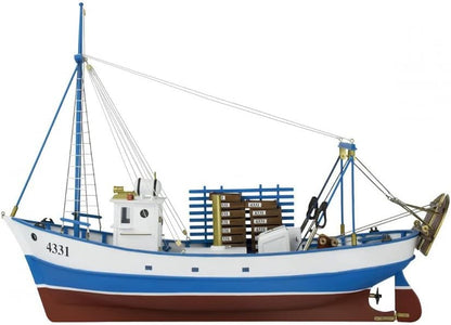 Artesania Latina – Wooden Ship Model Kit – Spaniard and Mediterranean Fishing Boat, Trawler Mare Nostrum – Model 20100N, 1:35 Scale – Models to Assemble – Intermediate Level