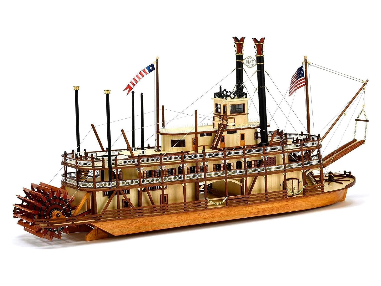 Artesanía Latina 20515. Wooden Model Steamship King of The Mississippi 1:80