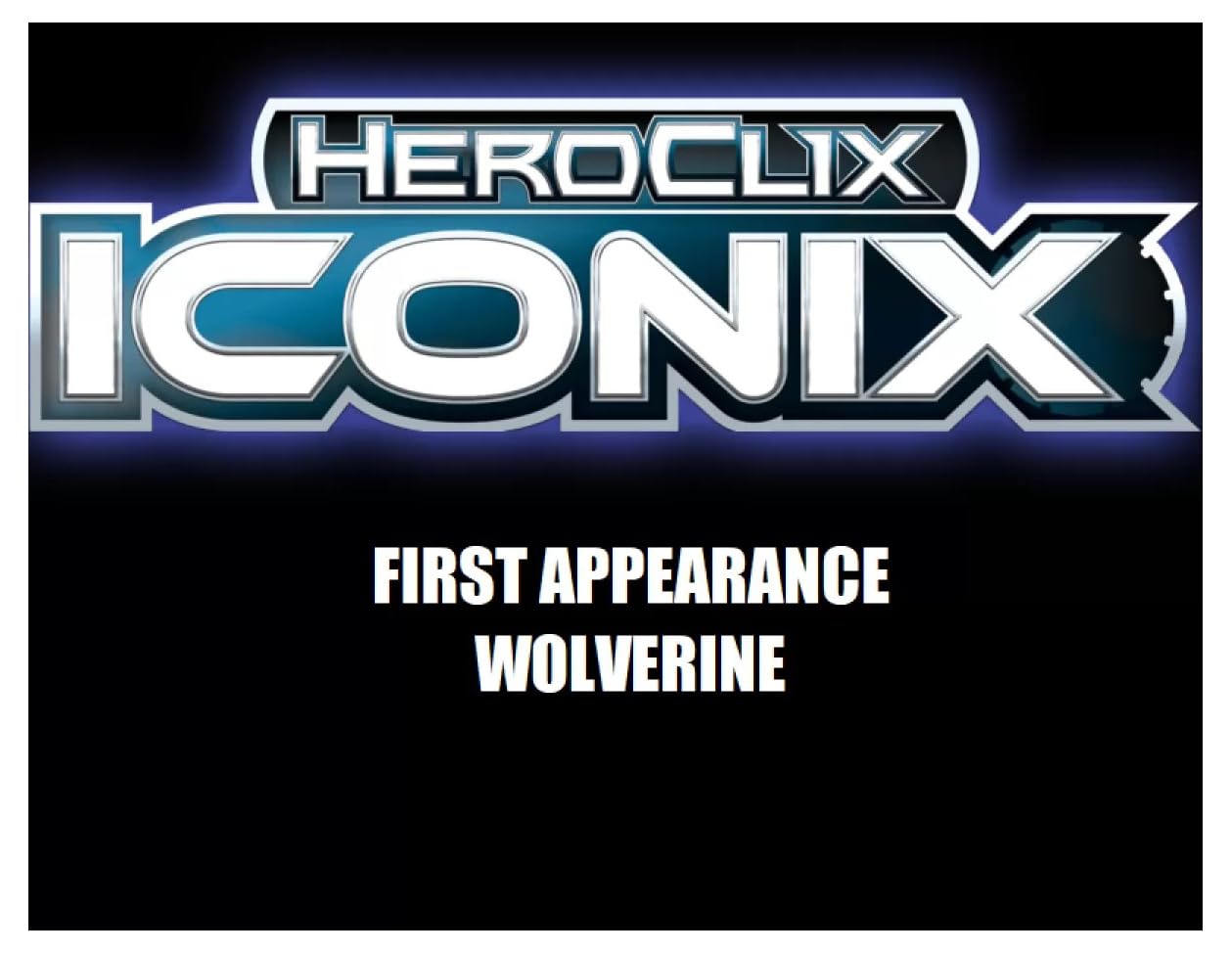 Marvel HeroClix Iconix: Primera aparición Wolverine