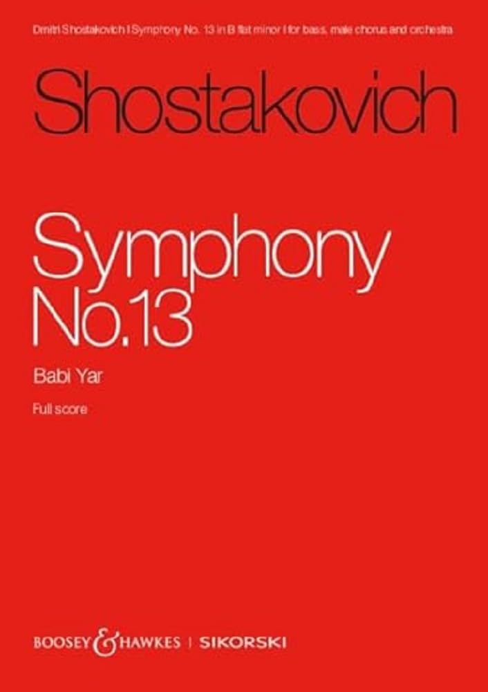 Sinfonie Nr. 13 op. 13