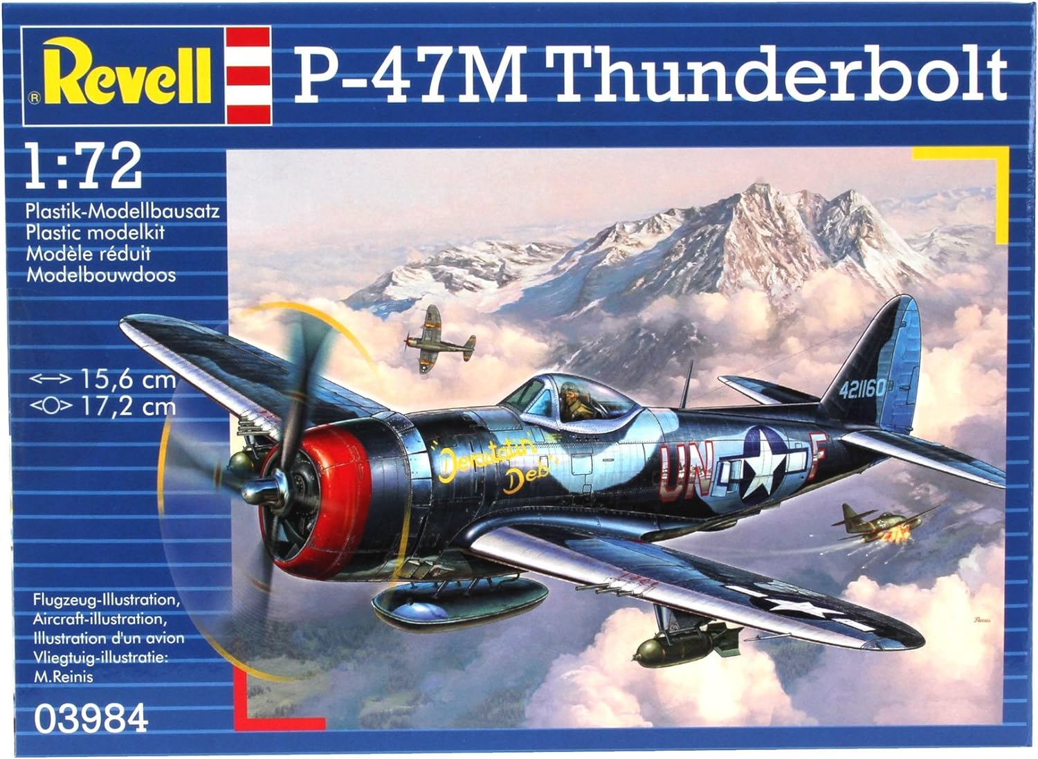 Revell- Aeronaves Maqueta Avión, 10+ Años, Multicolor, 15,6 cm (03984