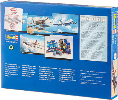 Revell Revell_03997 Modellbausatz Flugzeug 1:144 - F/A-18E Super Hornet im Maßstab 1:144, Level 4, originalgetreue Nachbildung mit vielen Details, 3997