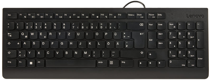 Lenovo TAS - Essential USB Tastatur schwarz