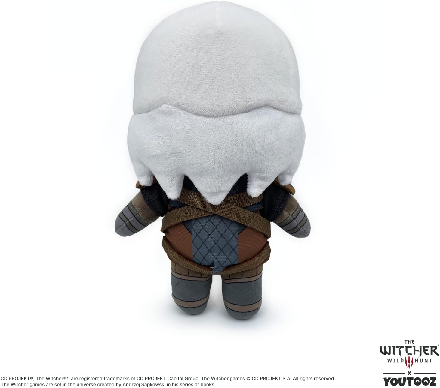 You Tooz Geralt Plushie, 9IN Collectible Geralt Plushie from The Witcher Series - Soft 100% PP Cotton Geralt Stuffed The Witcher Collection.