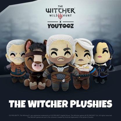 You Tooz Geralt Plushie, 9IN Collectible Geralt Plushie from The Witcher Series - Soft 100% PP Cotton Geralt Stuffed The Witcher Collection.