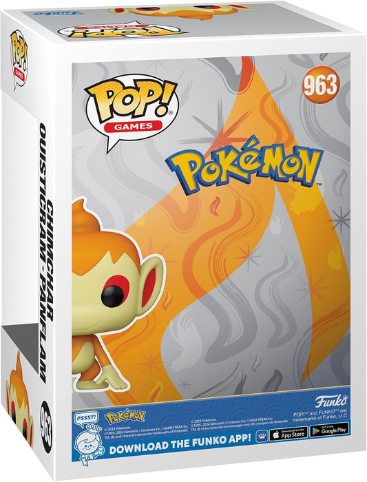 Funko POP! Games: Pokemon - Chimchar - Collectable Vinyl Figure - Official Merchandise - Toys for Kids & Adults - Games Fans - Model Figure for Collectors and Display