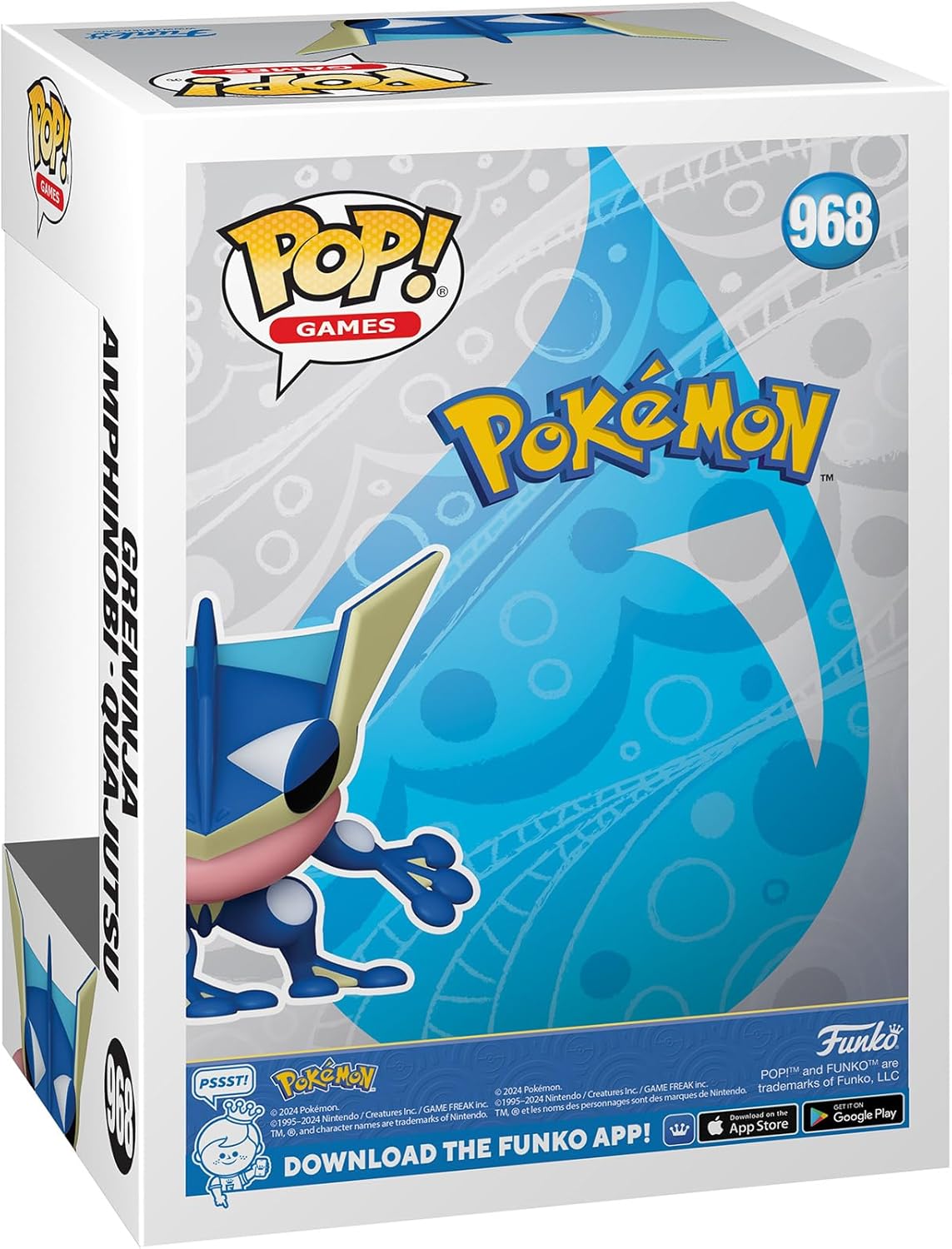 Funko POP! Games: Pokemon - Greninja - Collectable Vinyl Figure - Gift Idea - Official Merchandise - Toys for Kids & Adults - Video Games Fans - Model Figure for Collectors and Display