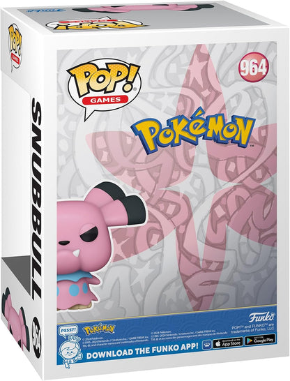 Funko POP! Games: Pokemon - Snubbull - Collectable Vinyl Figure - Official Merchandise - Toys for Kids & Adults - Games Fans - Model Figure for Collectors and Display