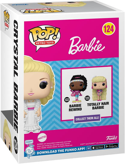 Funko POP! Retro Toys: Barbie - Crystal Barbie - Glitter - Collectable Vinyl Figure - Gift Idea - Official Merchandise - Toys for Kids & Adults - Model Figure for Collectors and Display