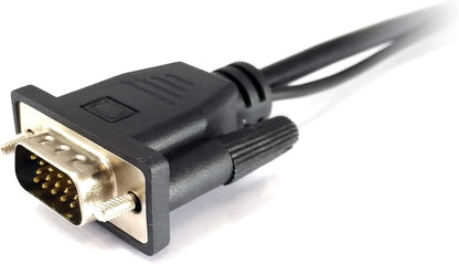 Equip 119038 Hema Vga Male To Hdmi Adapter with Audio Jack 3.5