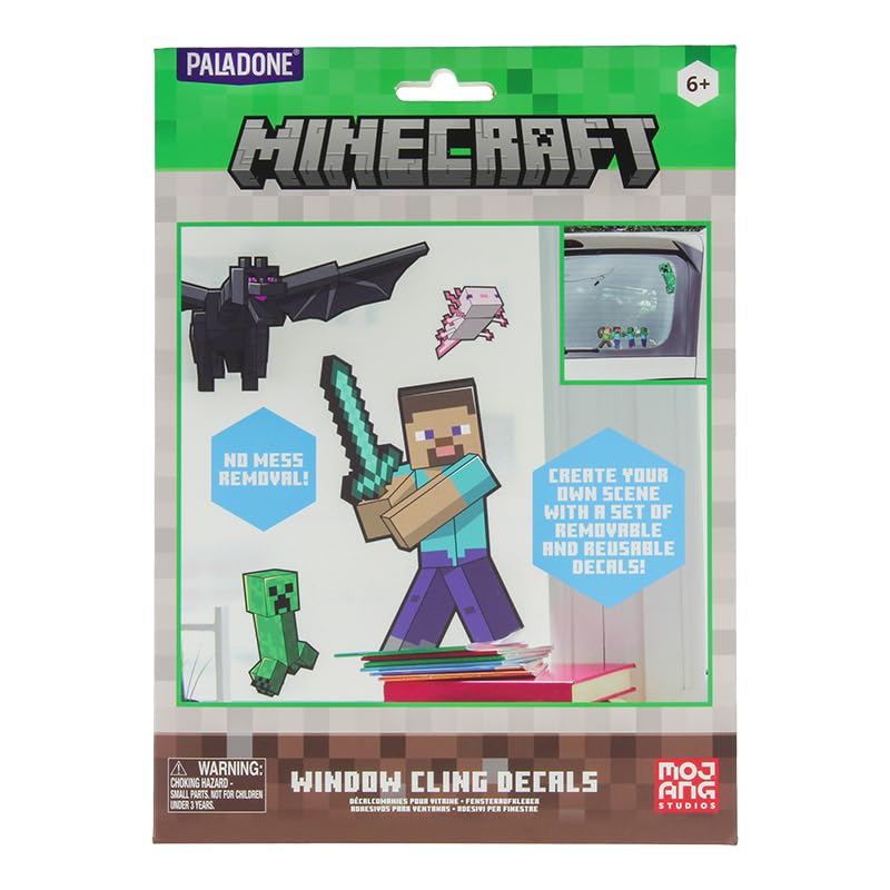 MINECRAFT - Window Cling Decals