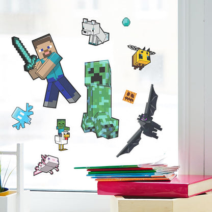 MINECRAFT - Window Cling Decals