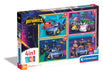 Clementoni 21529 Batwheels Jigsaw 4 in 1 12+16+20+24 Pieces-Supercolor Children 3-5 Years, Different Images, Cartoon, Cars, Gift for Boy/Girls, Puzzle for Kids, Made in Italy, Multicolor