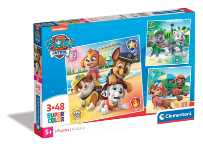 Clementoni Paw Patrol Puzzel 3x48st.