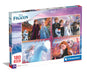 Clementoni 29786 Disney Frozen Jigsaw 2 180 Pieces-Supercolor Children 7-9 Years, Cartoon, Gift for Boy/Girls, Puzzle for Kids, Made in Italy, Multicolor