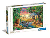 Clementoni 32081 Jigsaw Collection-The African Gathering 2000 Pieces-Puzzle for Adults 14-99 Years, Gift for Men/Women, Made in Italy, Multicolor