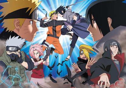 Clementoni Naruto Anime-Puzzle De 500 Piezas, Rompecabezas Adultos, Entretenimento, 35517