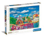 Clementoni 39744 Collection Park Güell, Barcelona 1000 Pieces, Jigsaw Puzzle for Adults-Made in Italy, Multi-Coloured