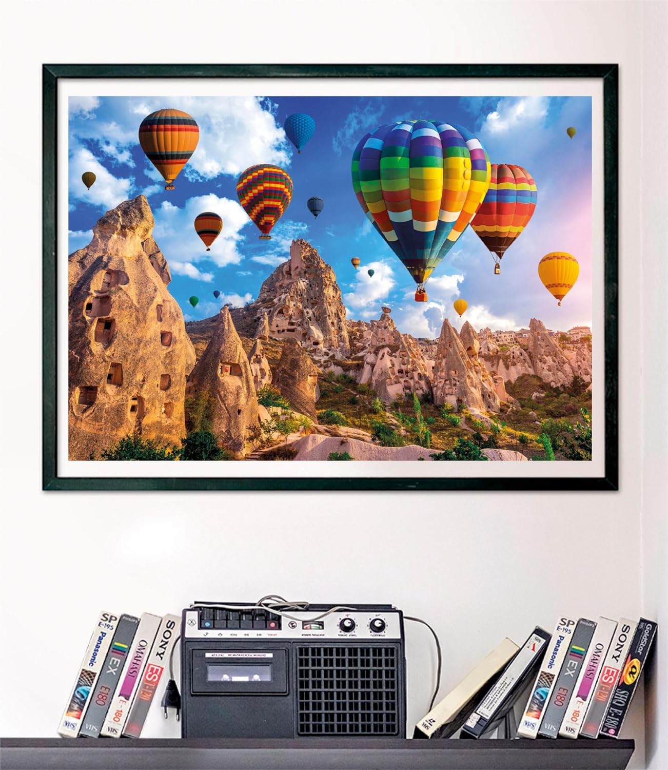 Clementoni 39825 Jigsaw Collection-Balloons in Cappadocia 1000 Pieces-Puzzle for Adults 14-99 Years, Gift for Men/Women, Landscape, Turkey, Made in Italy, Multicolor