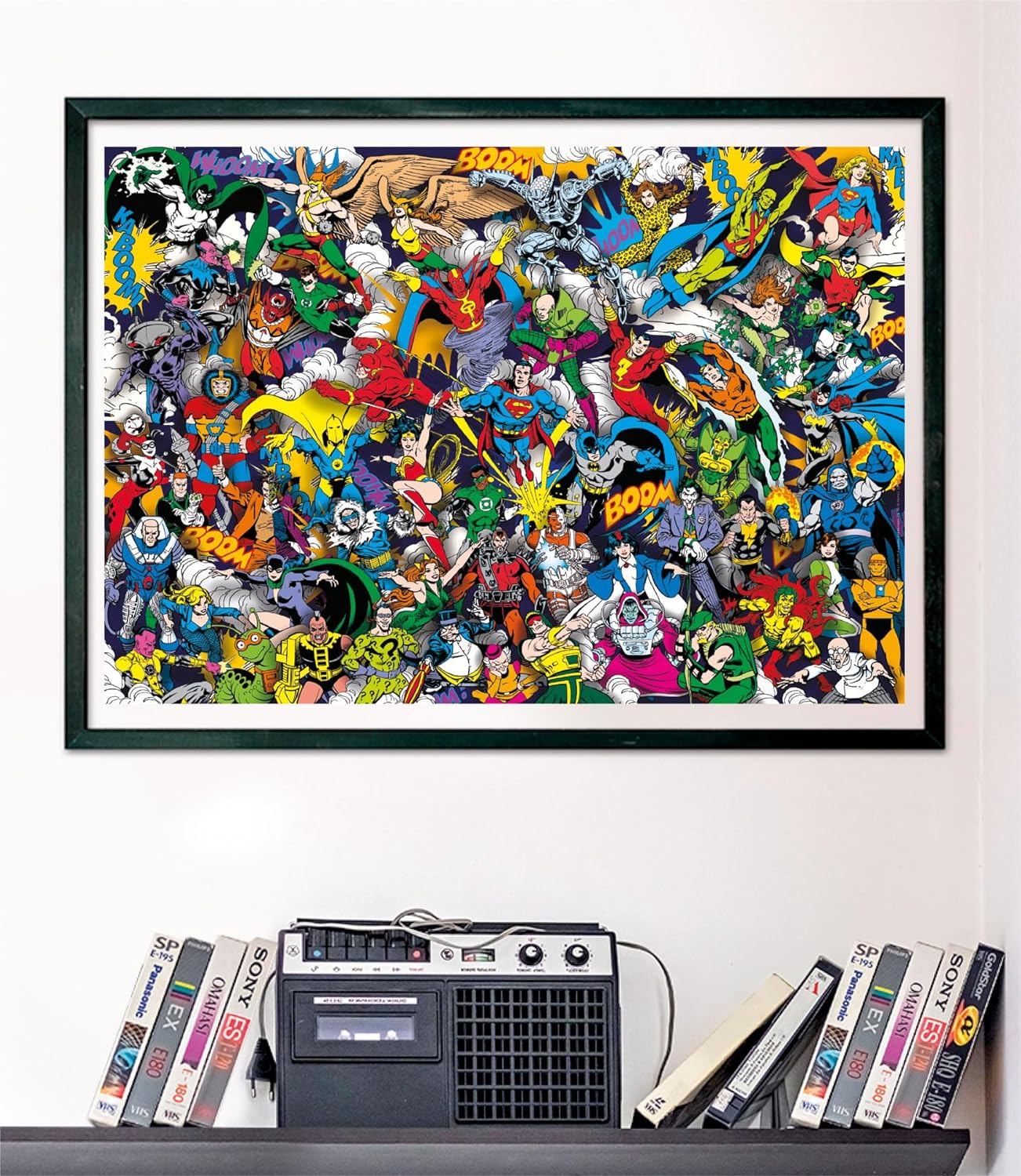 Clementoni DC Comics Puzzle 1000 Teile Erwachsene - DC Puzzle Erwachsene in 70 x 50 cm - Puzzle Erwachsene anspruchsvoll von Clementoni 39863