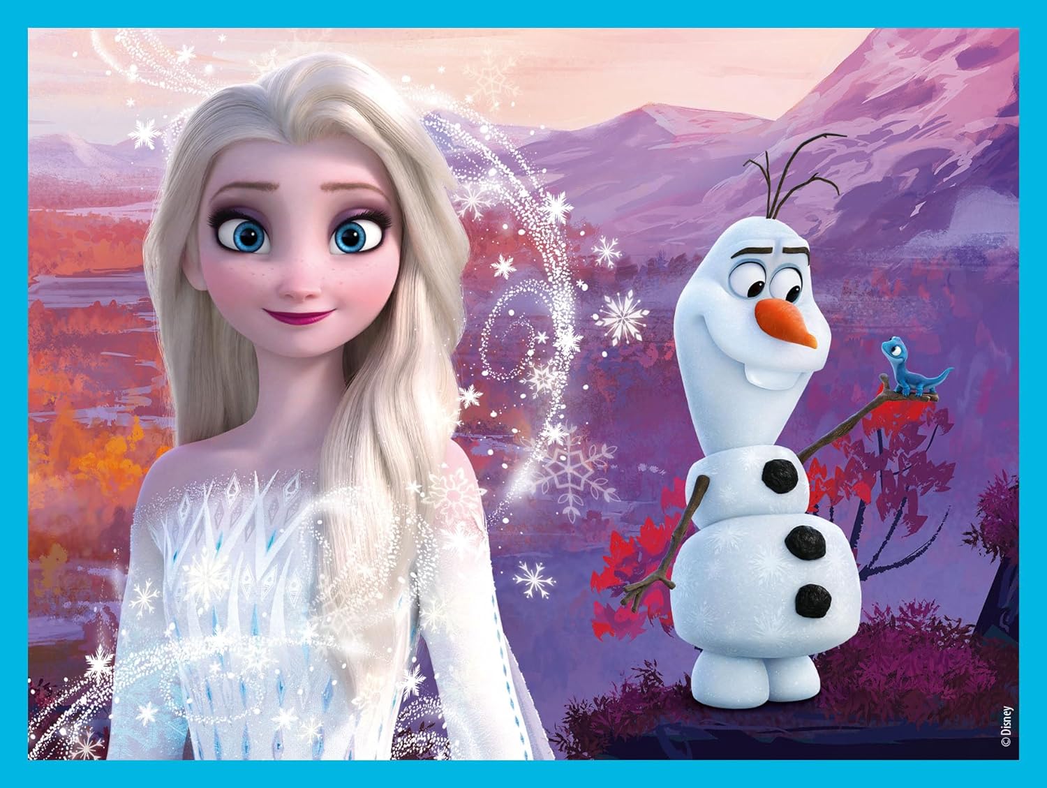 Clementoni 41192 Disney Frozen Jigsaw 12 Pieces-Cube Supercolor Children 3-5 Years, Cartoon, Gift for Boy/Girls, Puzzle for Kids, Made in Italy, Multicolor