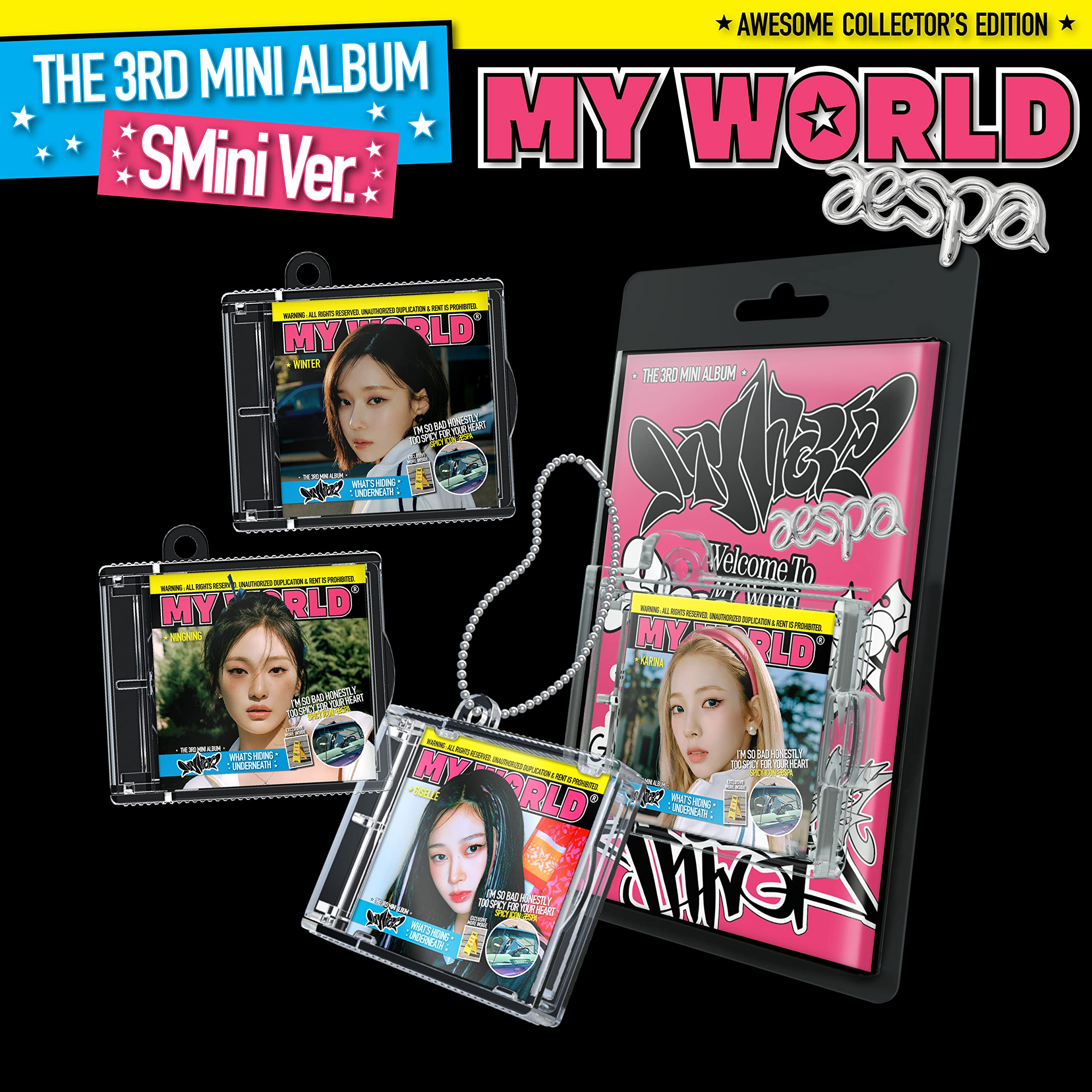 aespa 'MY WORLD (SMini Ver.)'(韓国盤）