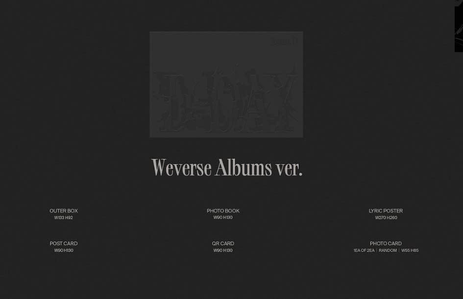 Agust D SUGA D-DAY Solo Album Weverse Albums ver