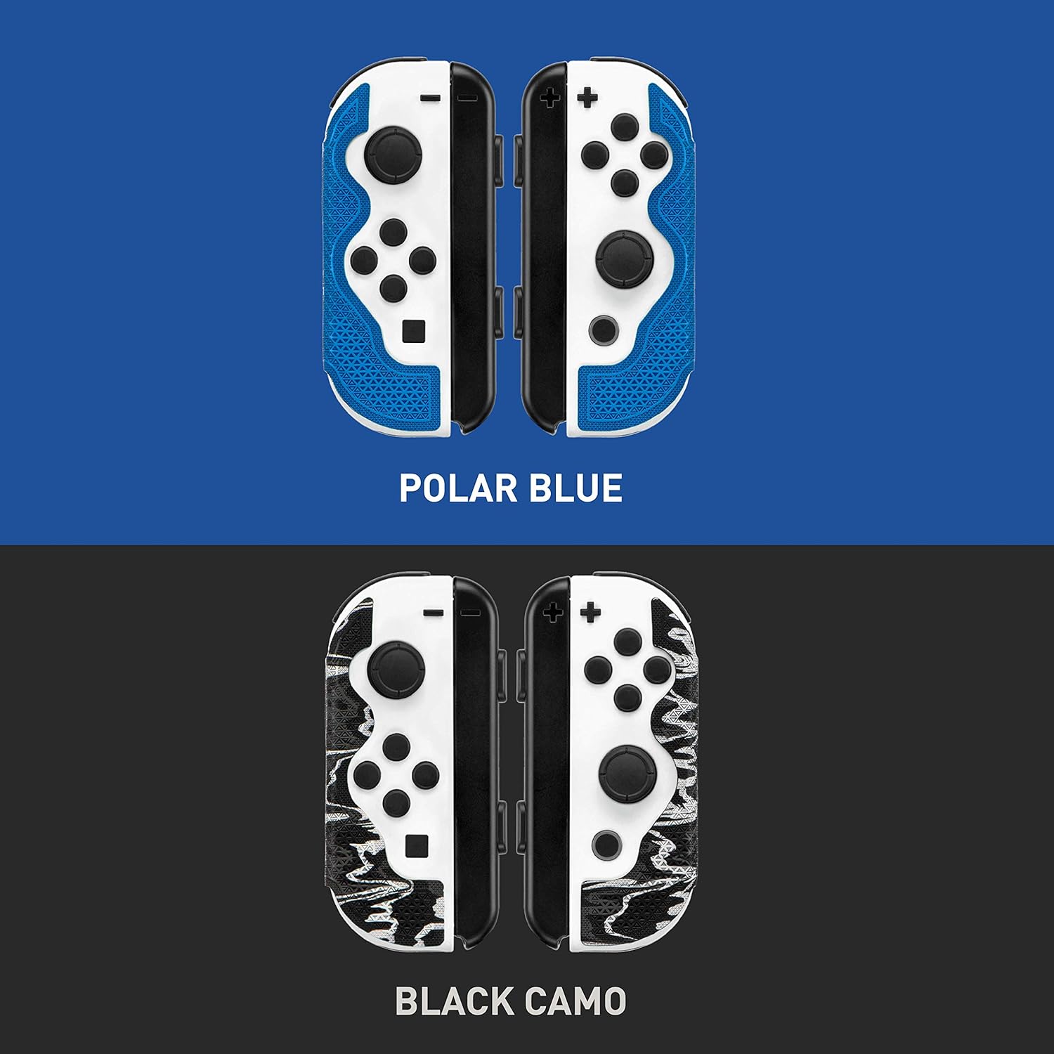 Nintendo Switch - Lizard Skins Dsp Controller Grip For Switch Joy-Con - Polar Blue