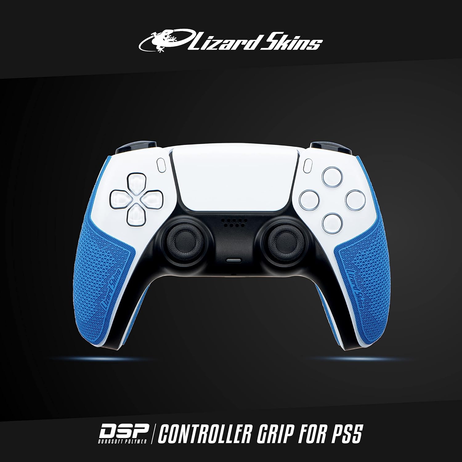 Lizard Skins PS5 Controller Grip - 0,5 mm DSP Playstation 5 Grip - Eenvoudig te installeren PRE Cut Stukken - 10 Kleuren (Emerald Green