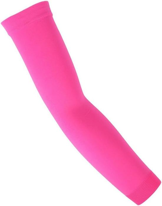 Lizard Skins Knit Arm Sleeve - Neon Pink - S/M