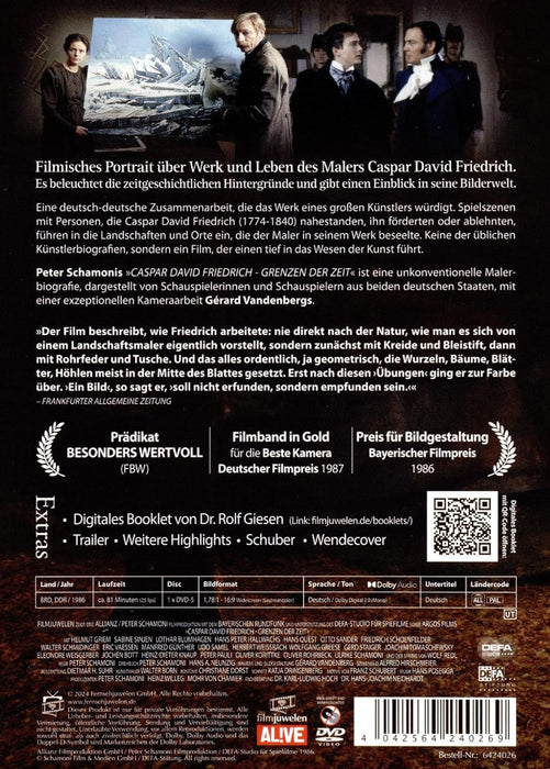 Caspar David Friedrich - Grenzen der Zeit (DEFA Filmjuwelen